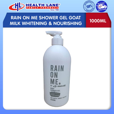RAIN ON ME SHOWER GEL GOAT MILK WHITENING & NOURISHING (1000ML)